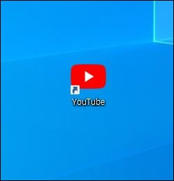 Create a shortcut to YouTube 3